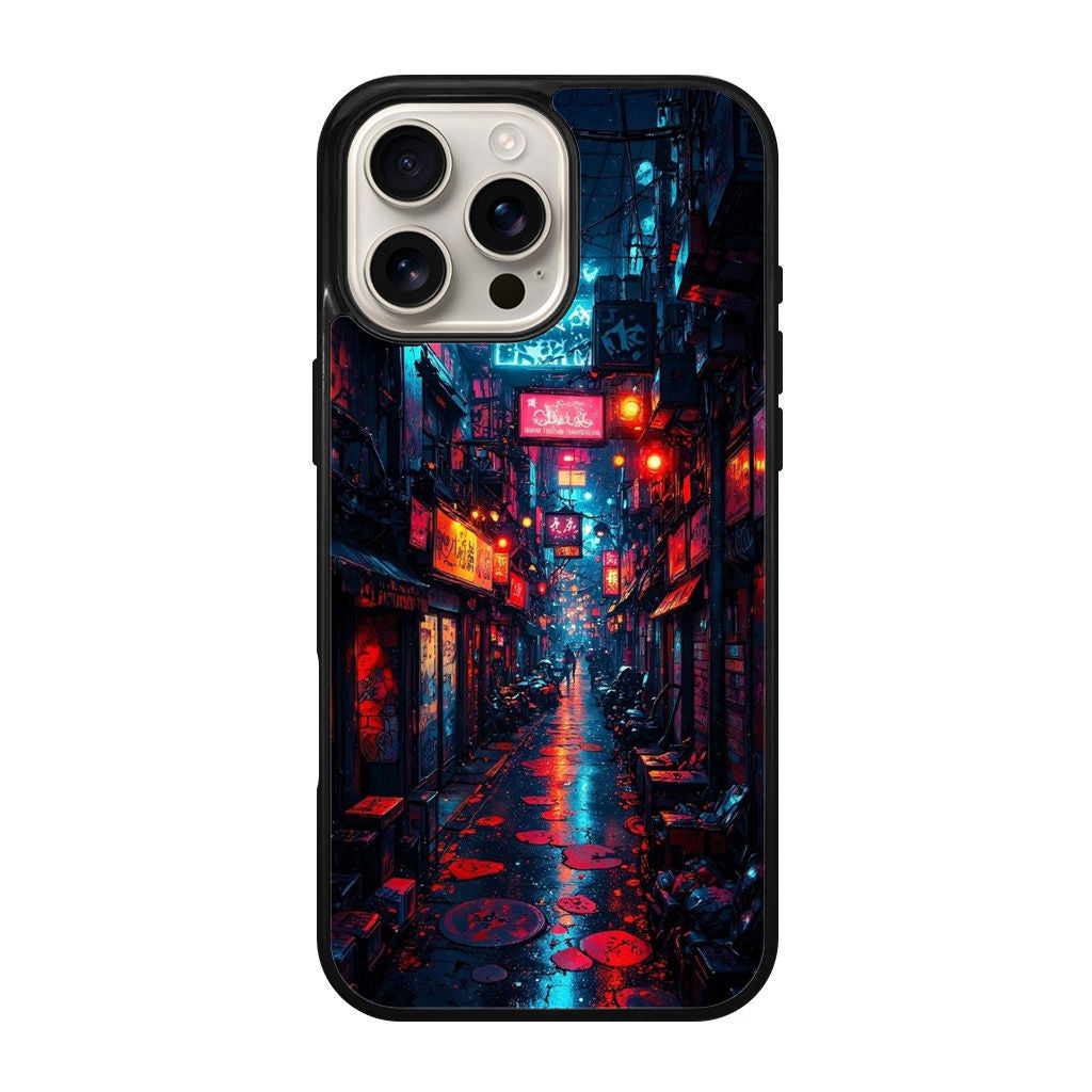 Neon Veins Of The Cyber City iPhone 16 Pro / 16 Pro Max Case