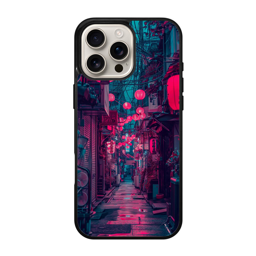 Neon Veins of the Night Market iPhone 16 Pro / 16 Pro Max Case
