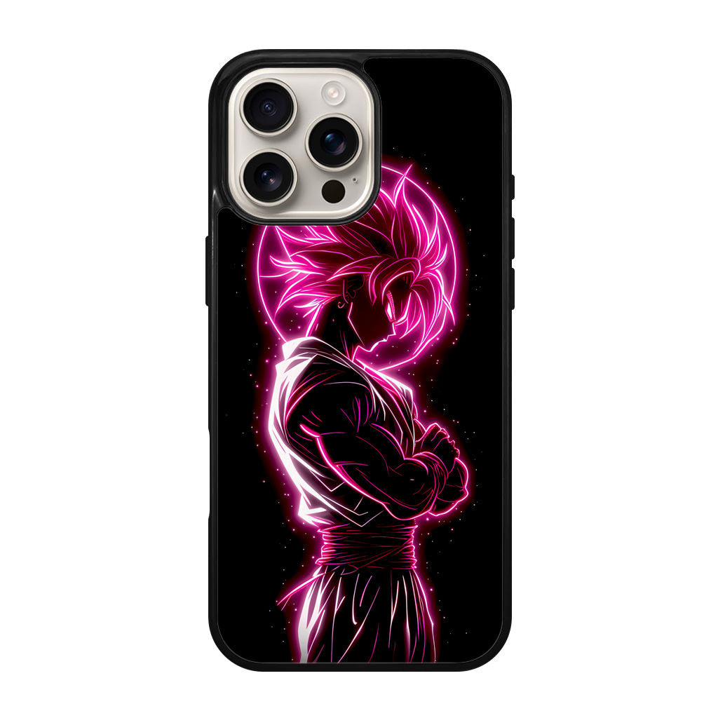 Pink Radiant Saiyan iPhone 16 Pro / 16 Pro Max Case