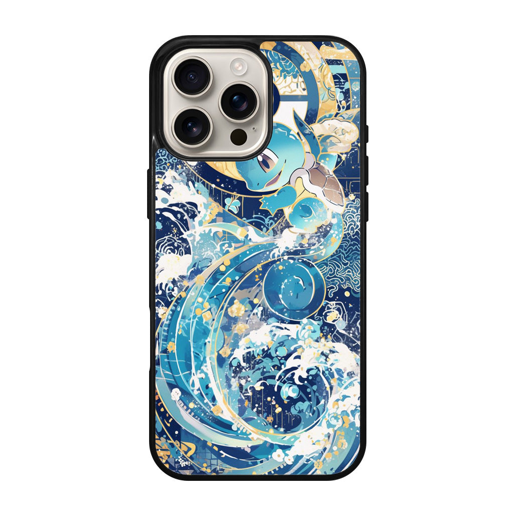 Squirtle Elemental Awakening iPhone 16 Pro / 16 Pro Max Case