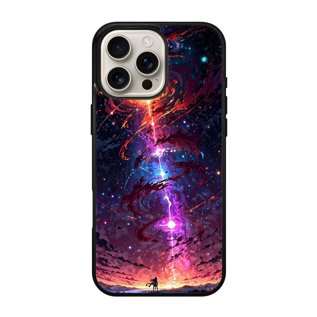 Stargazer at the Axis of Creation iPhone 16 Pro / 16 Pro Max Case