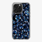 Blue Diamonds Pattern iPhone 16 Pro / 16 Pro Max Case