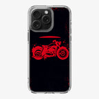 Motorcycle Red Art iPhone 16 Pro / 16 Pro Max Case