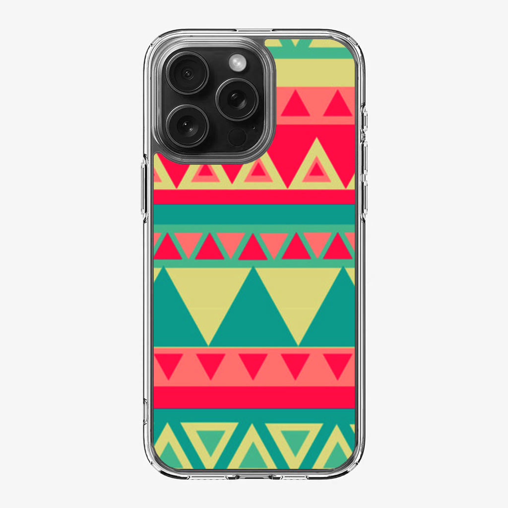 Old Aztec Pattern iPhone 16 Pro / 16 Pro Max Case