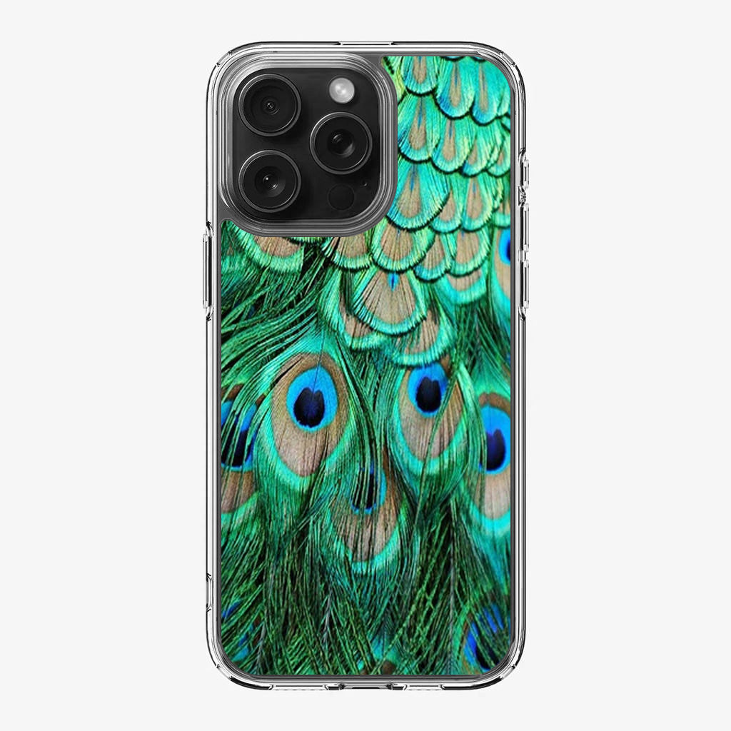 Peacock Feather iPhone 16 Pro / 16 Pro Max Case