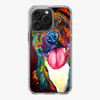 Pitbull Painting Art iPhone 16 Pro / 16 Pro Max Case