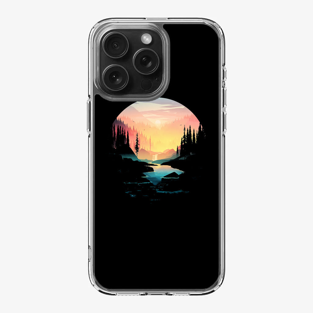 River Path at Dusk iPhone 16 Pro / 16 Pro Max Case