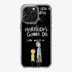 Rick And Morty Quotes iPhone 16 Pro / 16 Pro Max Case