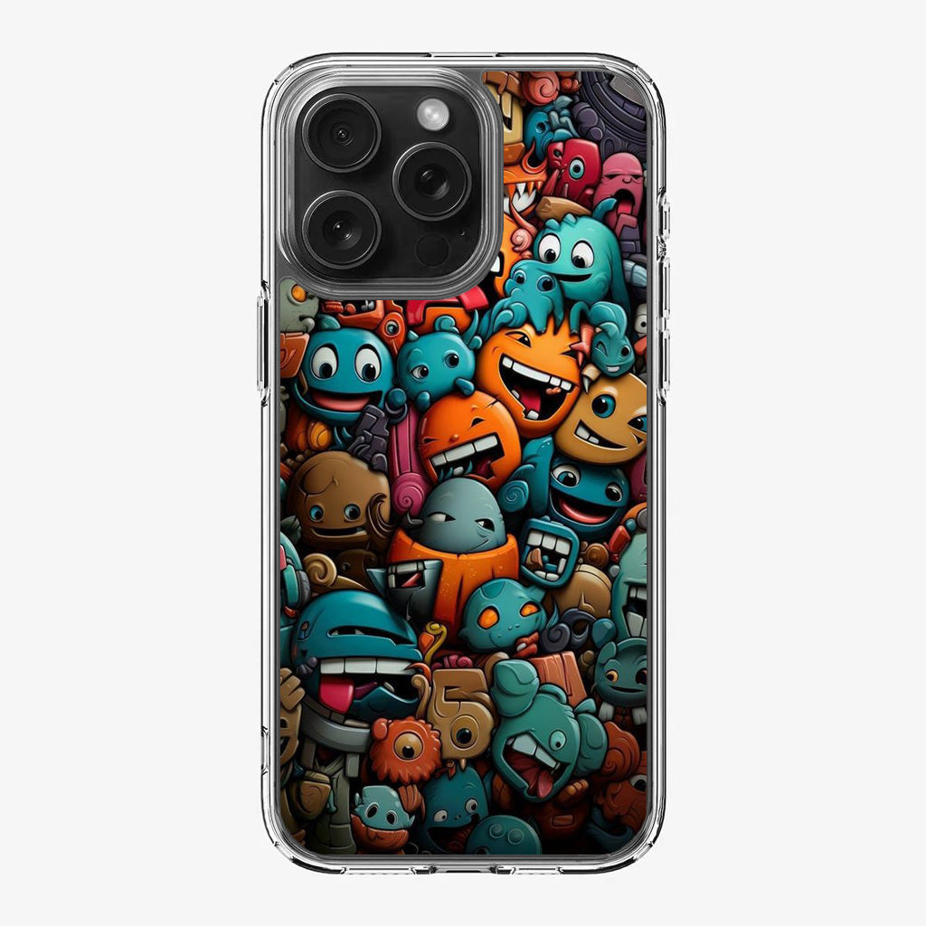 Chaos Chuckles Invasion iPhone 16 Pro / 16 Pro Max Case