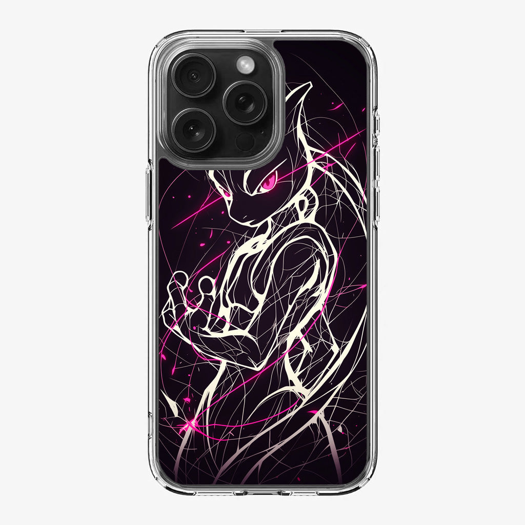 Mewtwo Cosmic Energy iPhone 16 Pro / 16 Pro Max Case