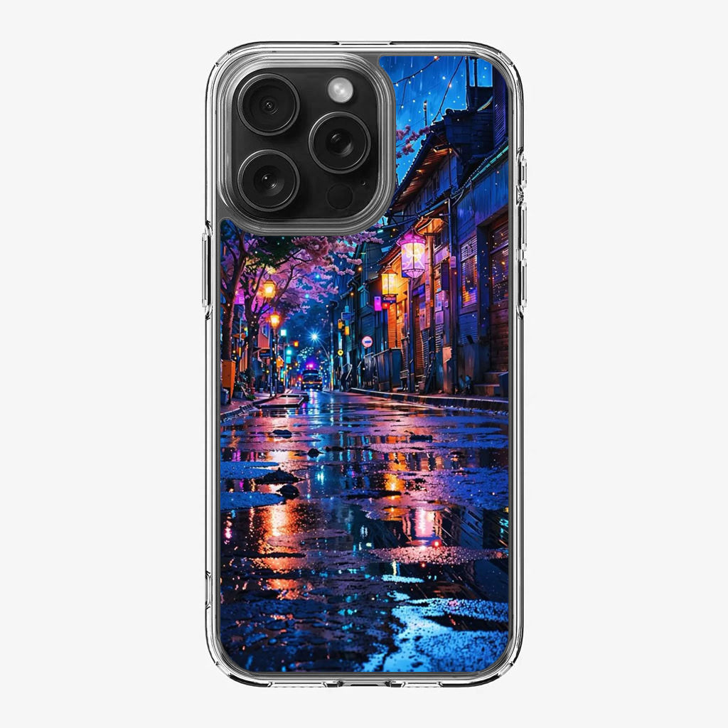 Midnight Sakura Glow iPhone 16 Pro / 16 Pro Max Case