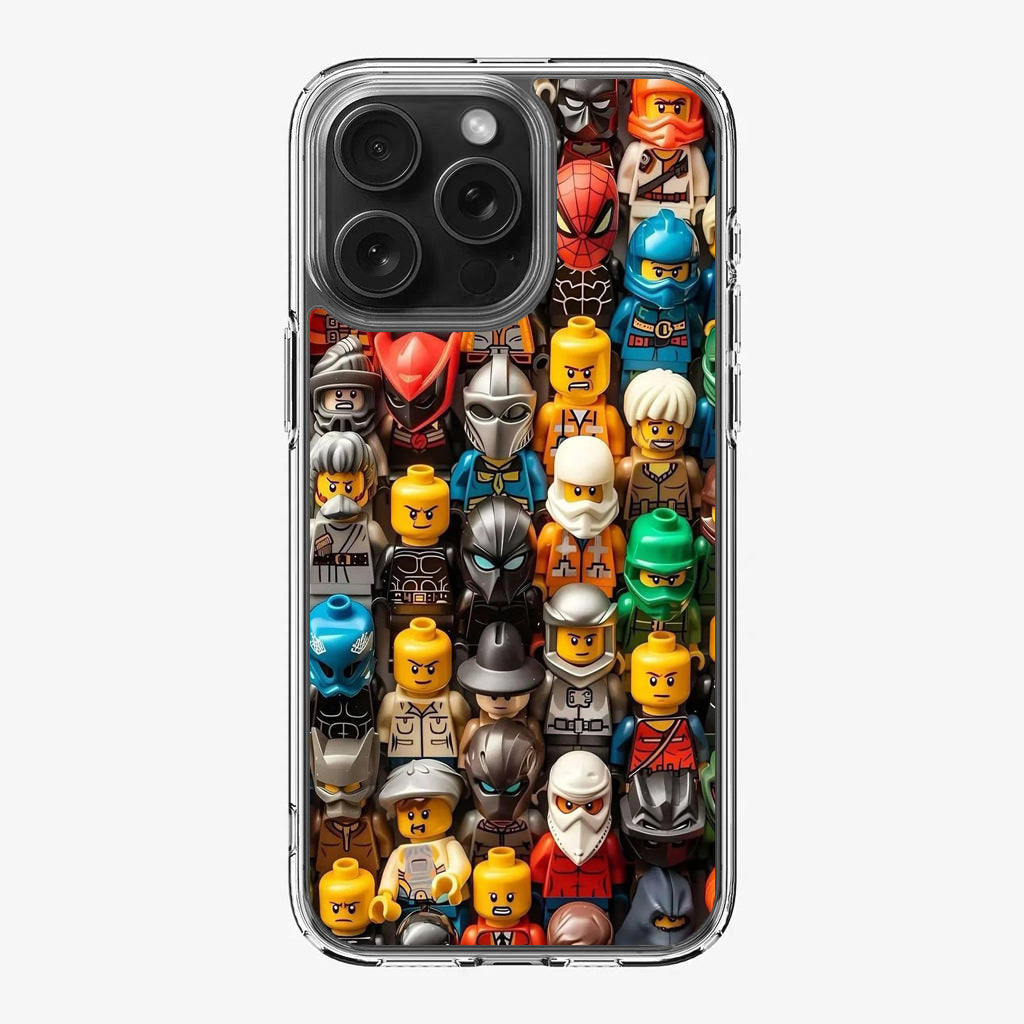 Mini Figures Heroes Assemble iPhone 16 Pro / 16 Pro Max Case