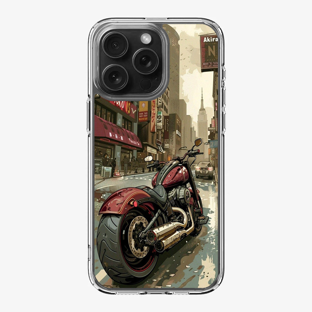 Motorcycle In Tokyo Streets iPhone 16 Pro / 16 Pro Max Case