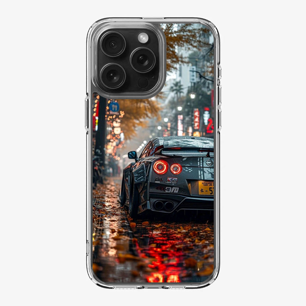 Neon Drift Autumn Streets iPhone 16 Pro / 16 Pro Max Case