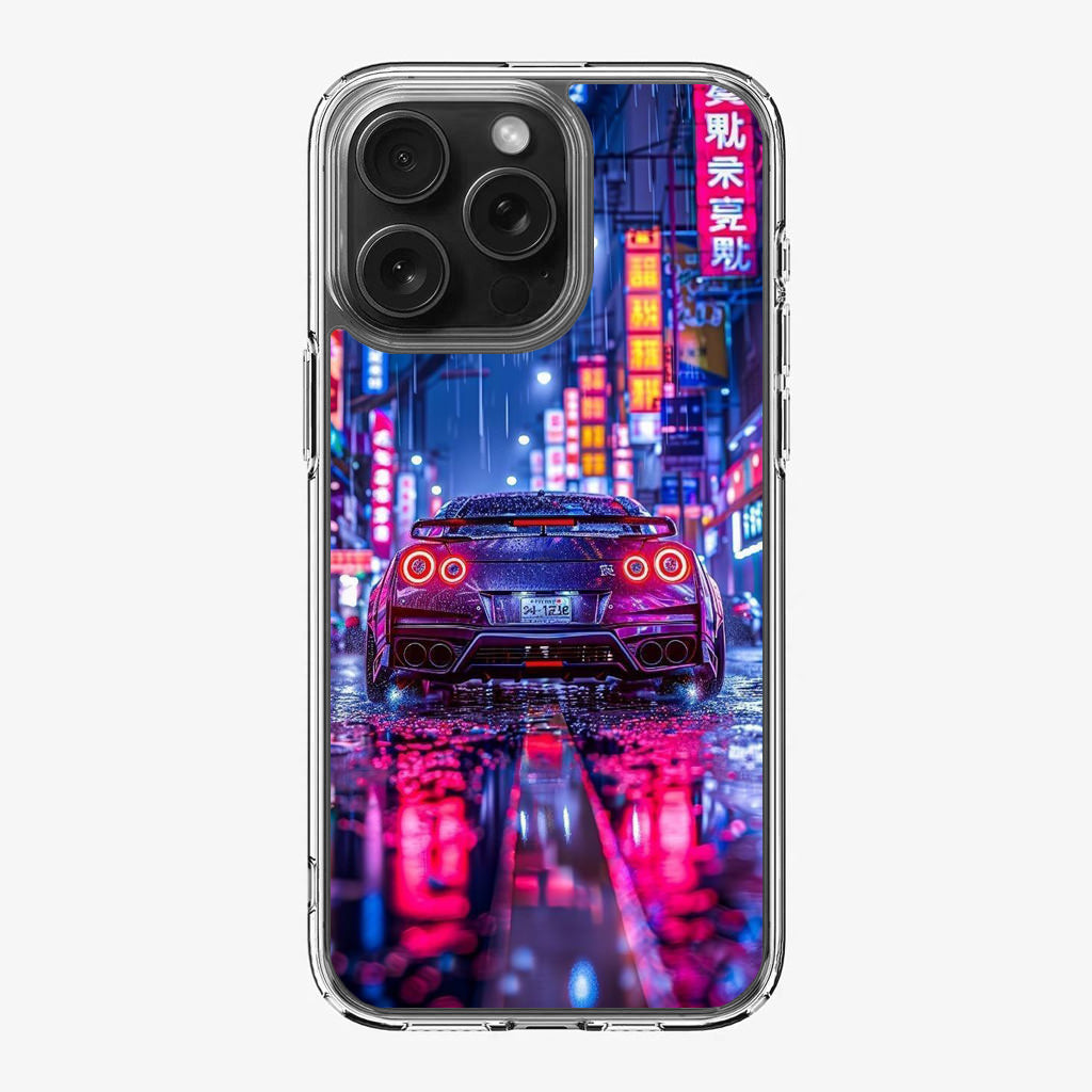 Neon Midnight Drift Tokyo Rain iPhone 16 Pro / 16 Pro Max Case