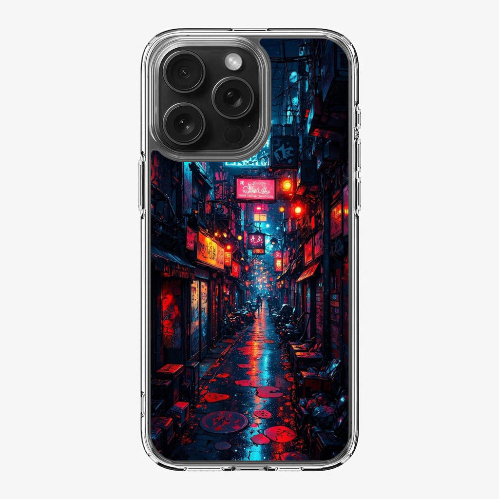 Neon Veins Of The Cyber City iPhone 16 Pro / 16 Pro Max Case