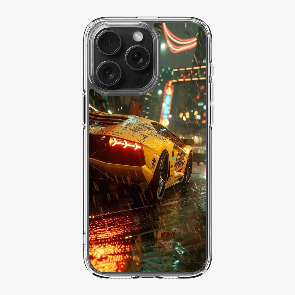 Night Drift Thunder Neon Streets iPhone 16 Pro / 16 Pro Max Case
