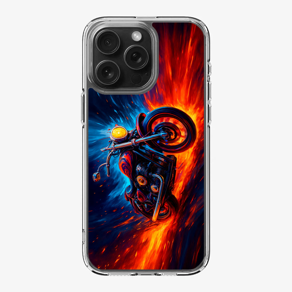 Ride Through Fire and Ice iPhone 16 Pro / 16 Pro Max Case