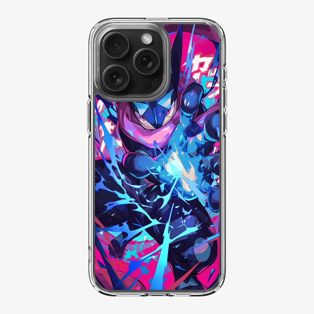 Shadow Surge Greninja Unleashed iPhone 16 Pro / 16 Pro Max Case