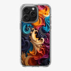 The Dance of Abstract Waves iPhone 16 Pro / 16 Pro Max Case