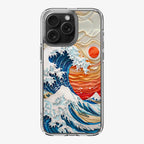 The Great Wave Off Paper Art iPhone 16 Pro / 16 Pro Max Case