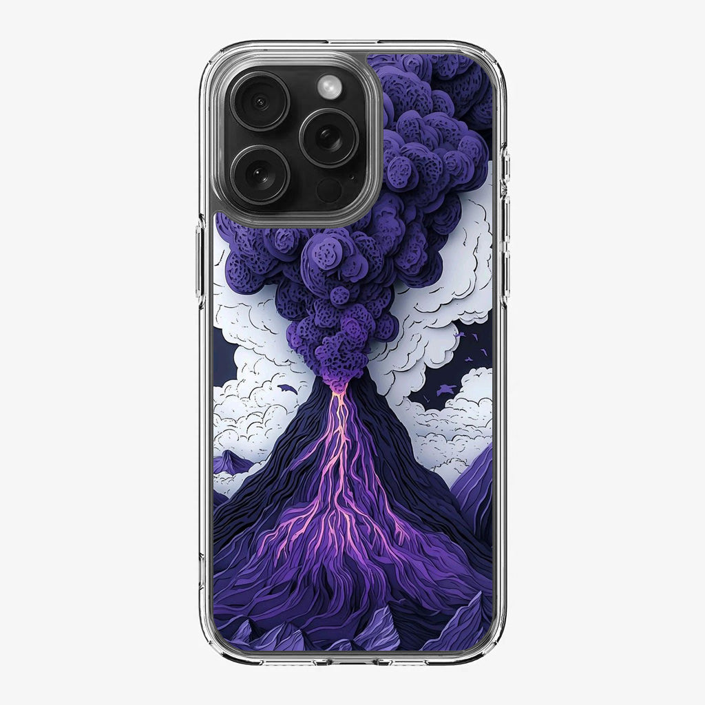 Violet Fury The Awakening Volcano iPhone 16 Pro / 16 Pro Max Case