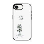 Astronaut Moon Balloon iPhone 16e Case