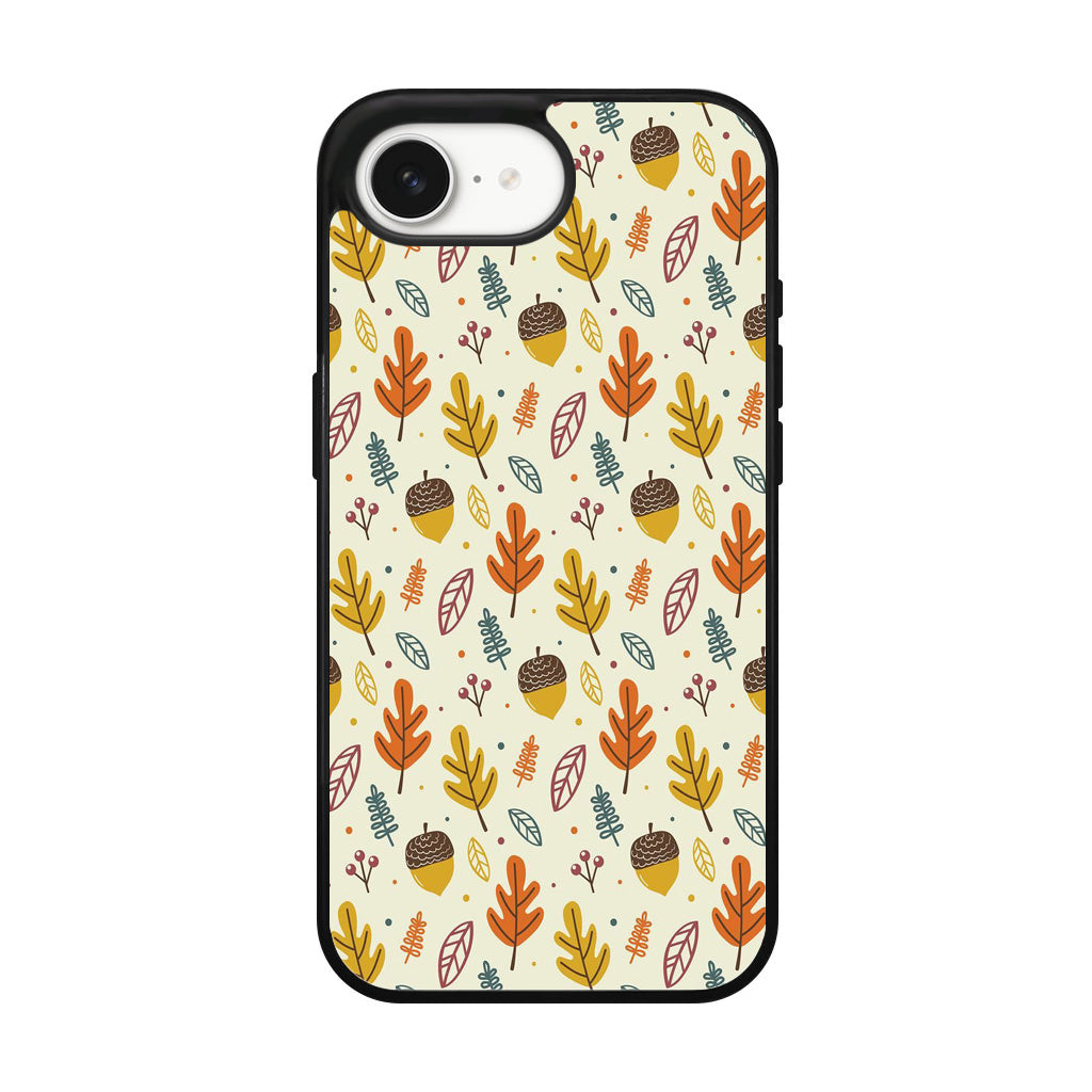 Autumn Things Pattern iPhone 16e Case