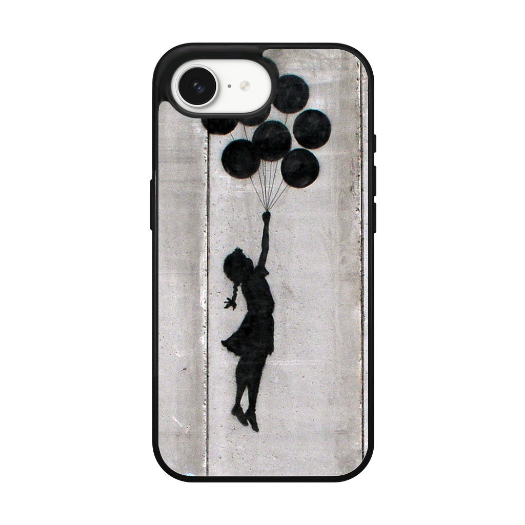 Banksy Girl With Balloons iPhone 16e Case