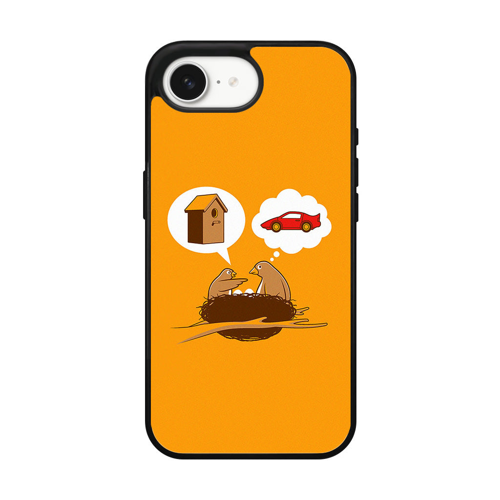 Bird Life Priorities iPhone 16e Case
