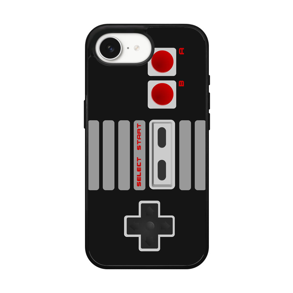 Black Console Controller iPhone 16e Case
