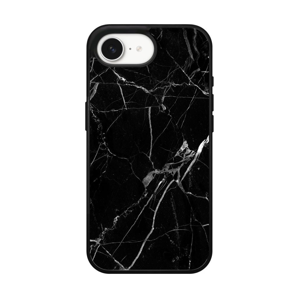 Black Marble iPhone 16e Case