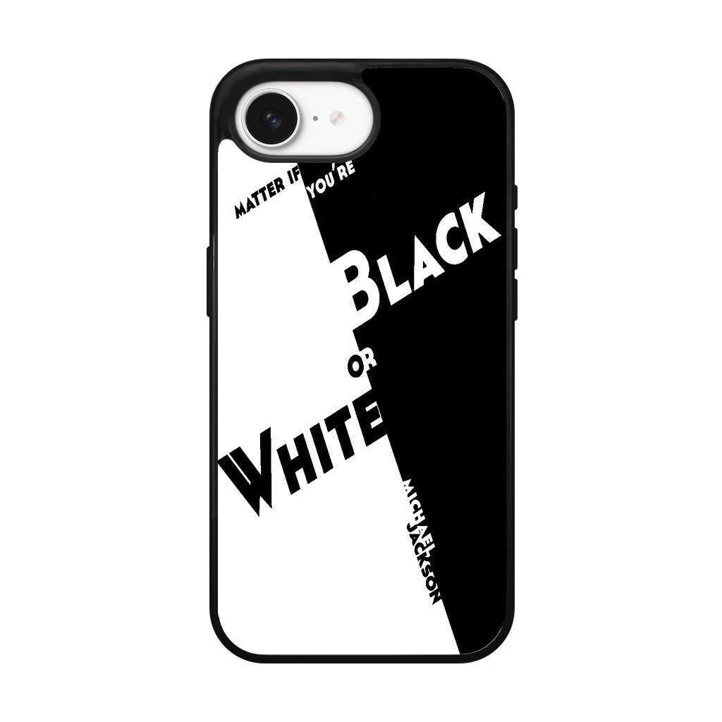 Black Or White Michael Jackson iPhone 16e Case