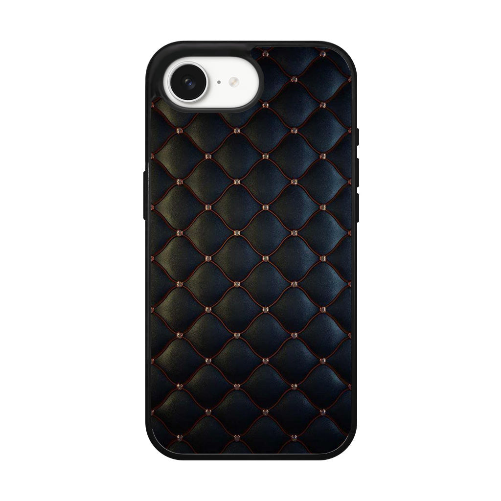 Black Royal Pattern iPhone 16e Case