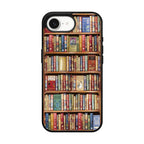 Bookshelf Library iPhone 16e Case
