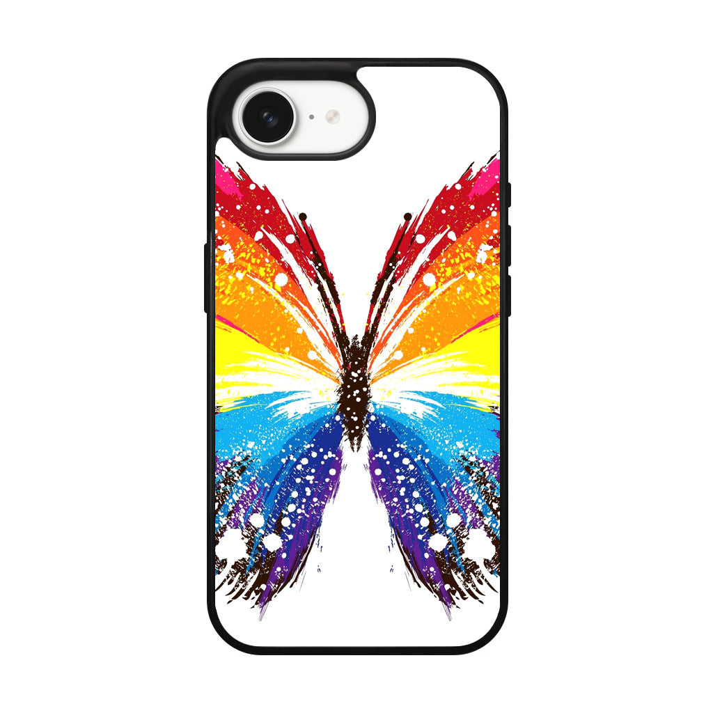 Butterfly Abstract Colorful iPhone 16e Case