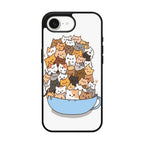 Cats on A Bowl iPhone 16e Case