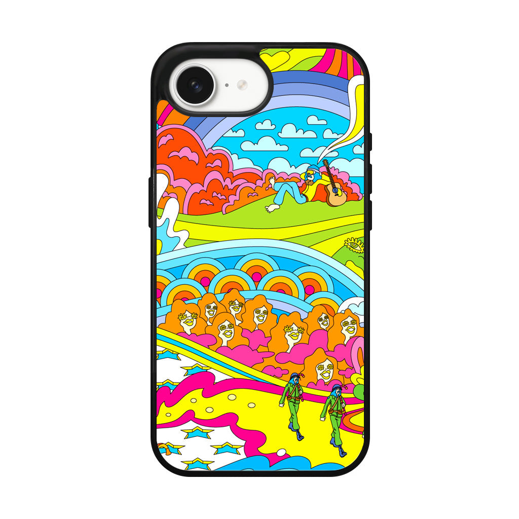 Colorful Doodle iPhone 16e Case