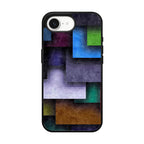 Colorful Rectangel Art iPhone 16e Case