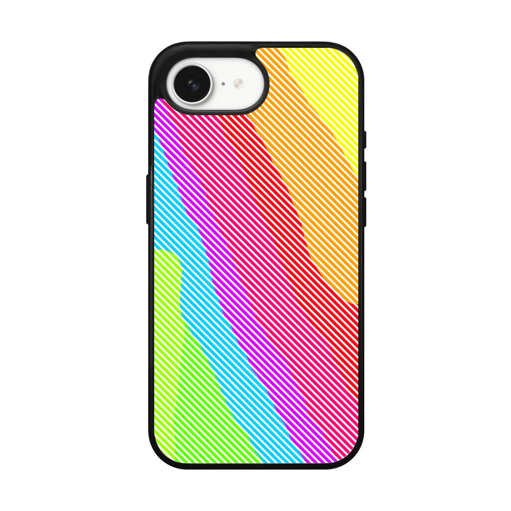 Colorful Stripes iPhone 16e Case
