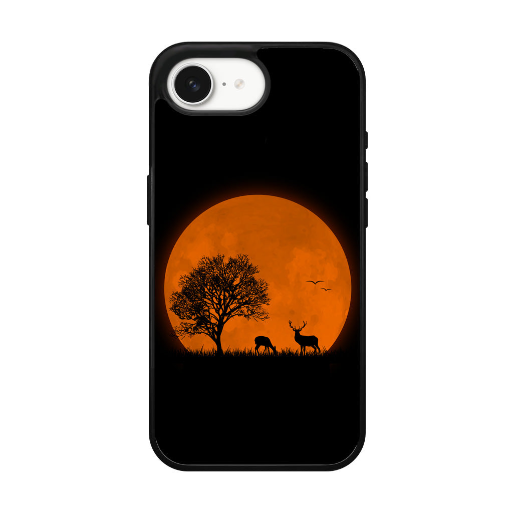 Deer Silhouette iPhone 16e Case