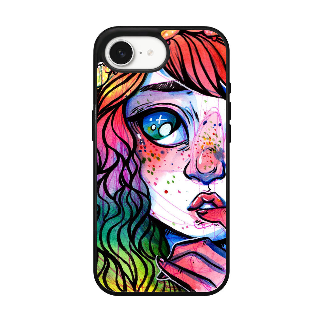 Eyes And Braids iPhone 16e Case