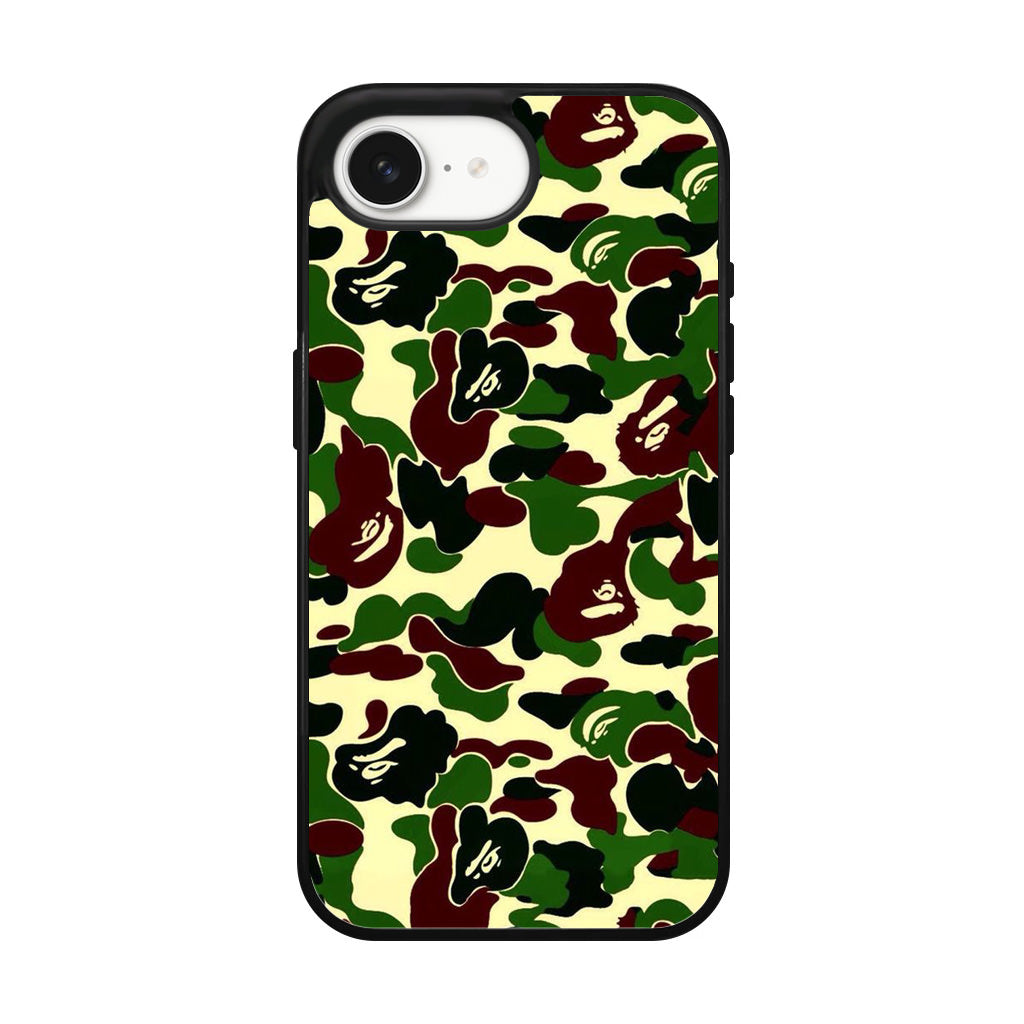Forest Army Camo iPhone 16e Case