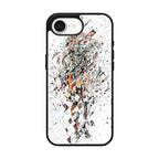 Fragmantacia Art Human Abstract iPhone 16e Case