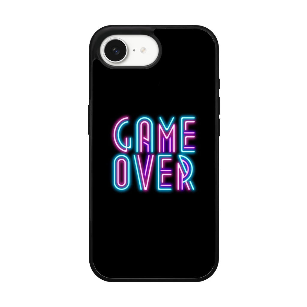 Game Over Neon iPhone 16e Case
