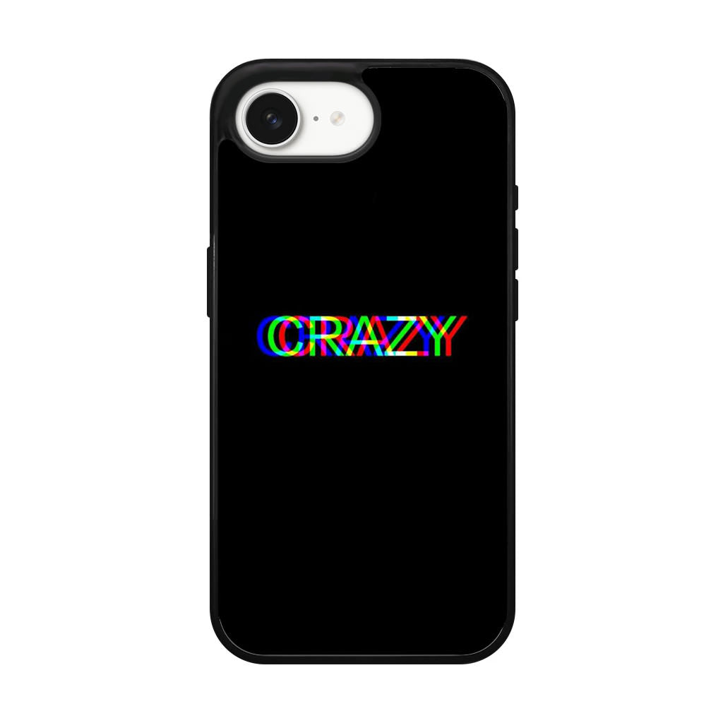 Glitch Crazy iPhone 16e Case