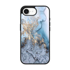 Golden Azure Marble iPhone 16e Case