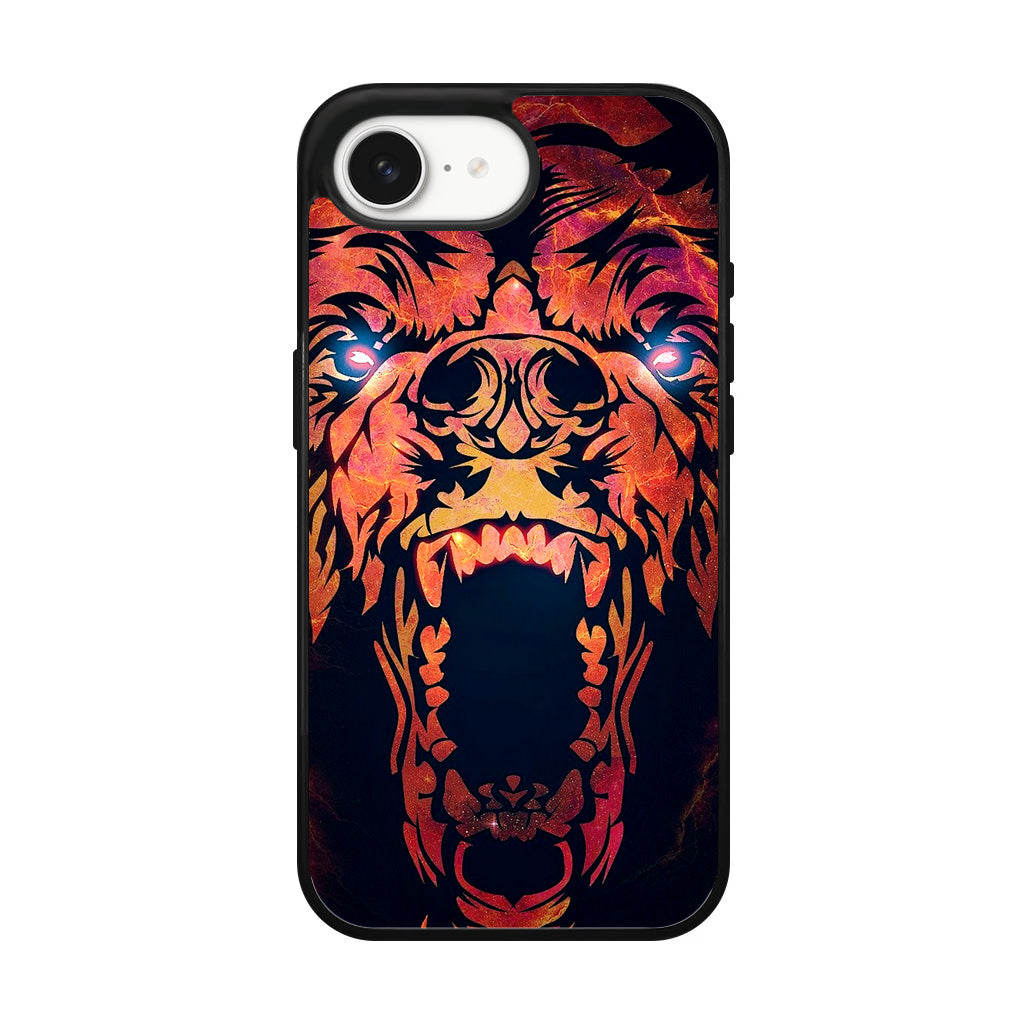 Grizzly Bear Art iPhone 16e Case