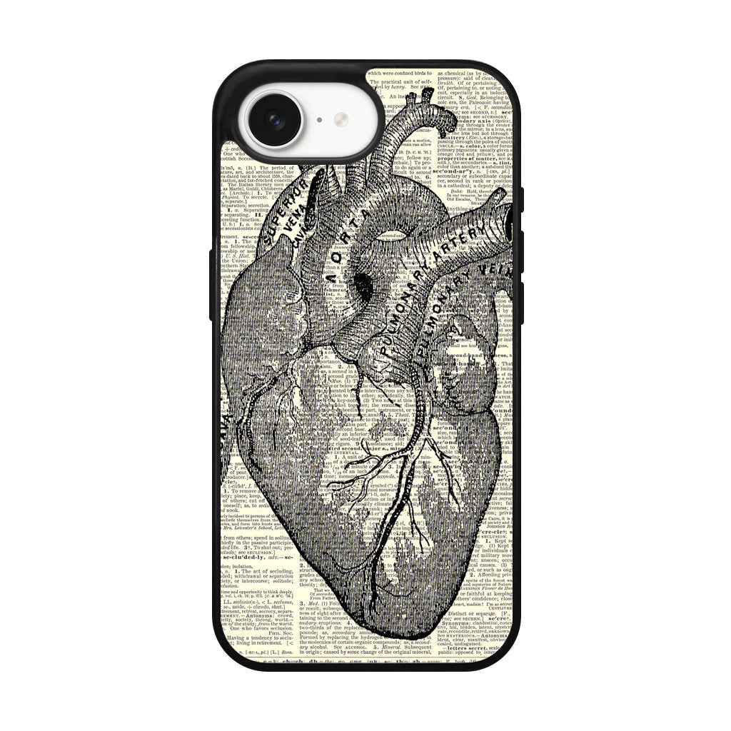 Heart Book Art iPhone 16e Case