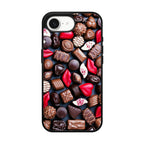 I Love Choco Pattern iPhone 16e Case